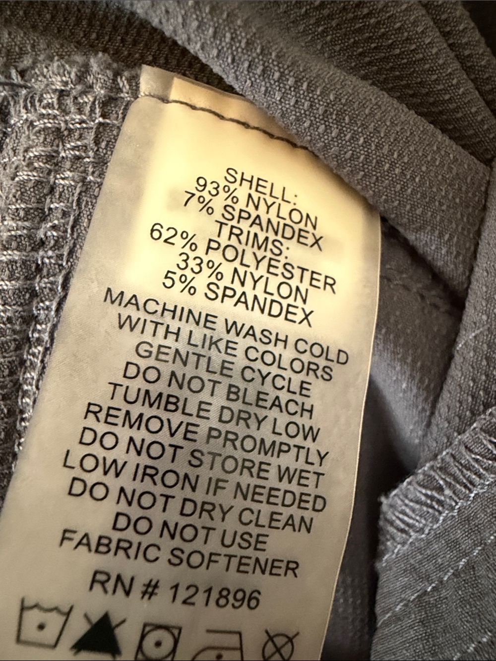 Title Nine Women's Athletic Pant - Charcoal Gray - Picture 11 of 11